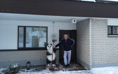 Siististi toteutettu käyttövesiremontti rivitaloyhtiössä Vaajakoskella