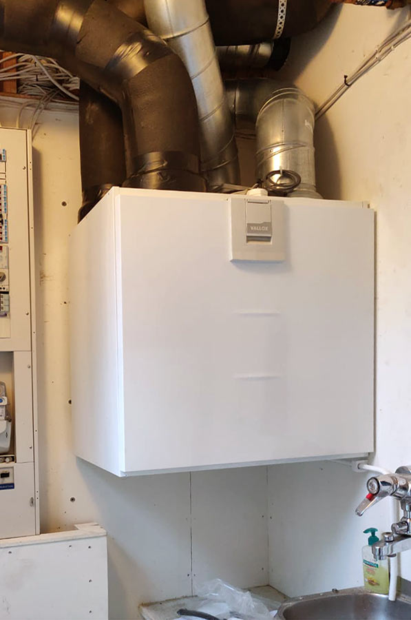 Ilmanvaihtoremontti omakotitaloon Lämpö-Vallilta Jyväskylässä, Tampereella ja Kuopiossa.