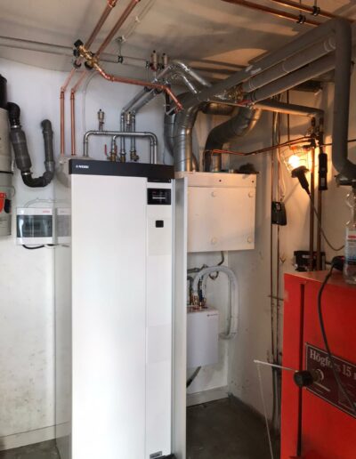 Ilmavesilämpöpumpun asennus, sisäyksikkö