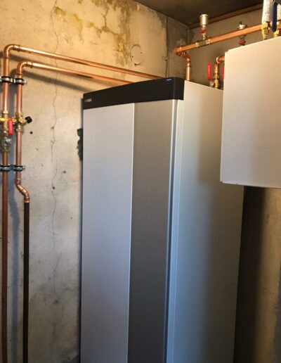 Ilmavesilämpöpumpun asennus, sisäyksikkö