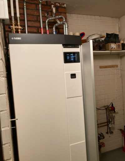 Ilmavesilämpöpumpun asennus, sisäyksikkö