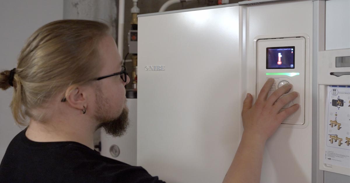 Maalämpö rintamamiestaloon