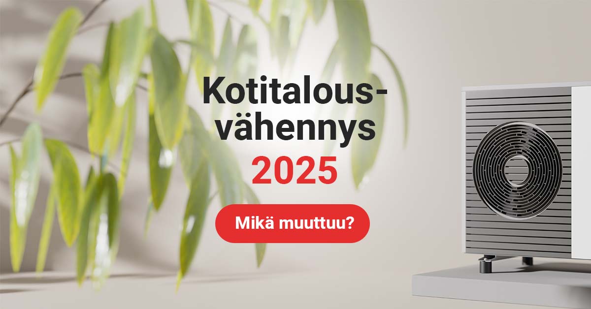 Kotitalousvähennys 2025 – Mikä muuttuu?