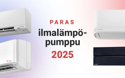 Paras ilmalämpöpumppu 2025